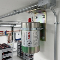 Système compact d'extinction d'incendie par aérosol pour salles de batteries (acide-plomb / lithium-ion), salles de générateurs, salles de commutation