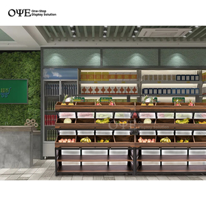 Estante de metal <span class=keywords><strong>para</strong></span> exhibición de frutas y verduras, moderno, a precio de fábrica, <span class=keywords><strong>para</strong></span> supermercado - Product Image 6