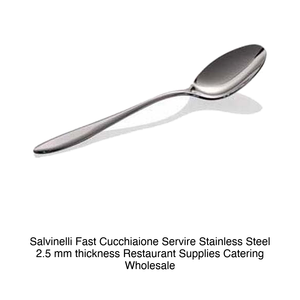 ช้อนเสิร์ฟเร็ว Salvinelli สแตนเลสสตีล 18/10 หนา 2.5 มม. - Product Image 2