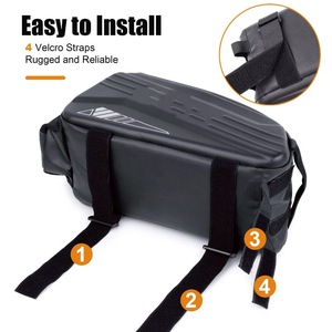 Échantillon gratuit – Sacoche de vélo imperméable grande capacité pour bagages, fixation rapide, équipement de cyclisme et de voyage - Product Image 6