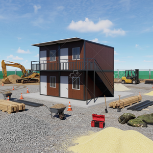 Arabie Saoudite Dubaï Émirats arabes unis Chantier de construction Prix spécial <span class=keywords><strong>Vente</strong></span> directe d'usine Maison conteneur démontable Moderne - Product Image 3