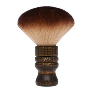 Brosse à cou en bois avec logo personnalisé Brosse à cheveux et à barbe propre pour la maison et le salon Brosse de <span class=keywords><strong>coiffeur</strong></span> - Product Image 1