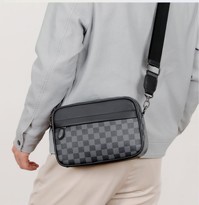 Nuovi Arrivi Borse a <span class=keywords><strong>Tracolla</strong></span> da <span class=keywords><strong>Uomo</strong></span> Borsa Monospalla per Uso Quotidiano Elegante Borsello da <span class=keywords><strong>Uomo</strong></span> in PU Sacoche Homme Moda Candy - Product Image 1