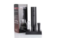Accessoires gadgets pour maison et cuisine intelligentes Ensemble d'ouvre-vin électrique avec base Ouvre-vin rechargeable USB