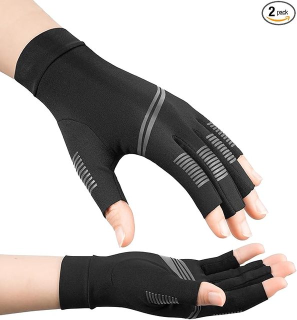 Gloves for Women for Pain,All-Around Compression Gloves for Men,Finger Extension with Anti-Slip Grip