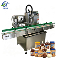 Ligne de remplissage automatique à haute vitesse avec pompe rotative à lobes pour pâte de cacahuètes lisse, pâte de chocolat et crème de noix