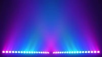 Projecteur mural LED RGBW 4-en-1 extérieur 18x10W pour éclairage de scène DJ, discothèque et concerts en plein air, étanche IP65