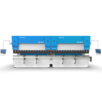 Cintreuse CNC à rotation automatique pour tôles d'acier inoxydable de 2 mm, plieuse de panneaux entièrement automatique à moteur haute précision
