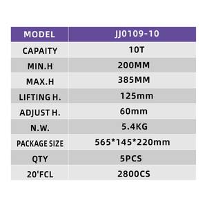 10Ton Steel Vertical <strong>Hydraulic</strong> Bottle <strong>Jack</strong> Heavy-Duty Industrial Grade for <strong>Car</strong> <strong>Lifting</strong> and Auto Repair Tire Changing Zhejiang - Product Image 2