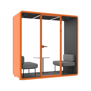 Cabina Acústica Modular para Centro de Negocios, Ideal para Reuniones Formales con Clientes - Product Image 6