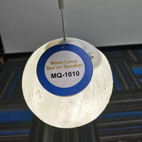 Lampu Bulan Al-Quran MQ1010 Plastik 8GB 16 Warna Baterai Isi Ulang Mendukung Aplikasi Pemutar Al-Quran Kontrol Jarak Jauh