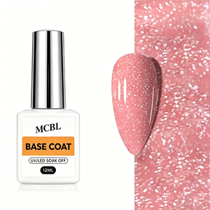 <span class=keywords><strong>Cos</strong></span> Beauty - Base de Goma con Brillo Plateado, Estilo Francés, Color Nude - Product Image 2