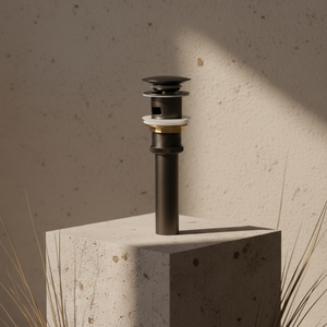 Sifón de Lavabo Moderno de Acero Inoxidable Cromado con Trampa de Botella y Fácil Instalación para Baño - Product Image 4