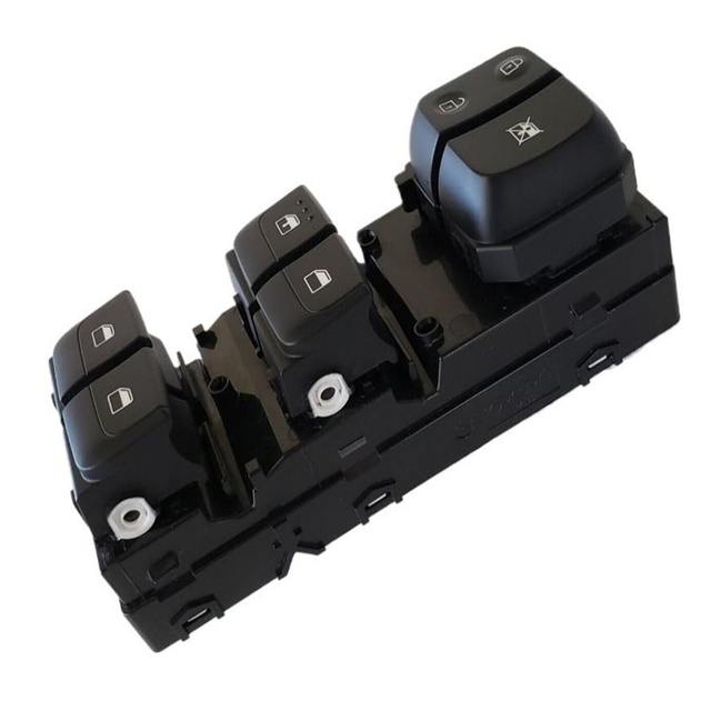 Power Window Switch Button Control Switch Main Window Switch Compatible for KIA RIO 2018-2019 Year 93570-H9150