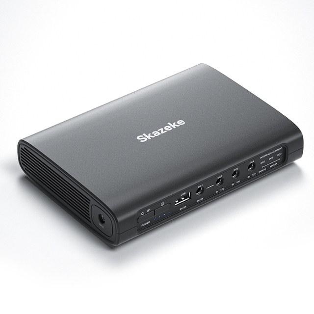 Wholesale 27000mah 100wh Uninterruptible Backup Battery Power Supply AC DC MIni Ups for Wifi Router