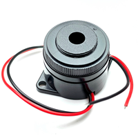 Buzzer piézoélectrique actif 12V CC à commande interne C3024-1236PW185 30x24mm 3600Hz 90dB Son intermittent pour système d'alarme