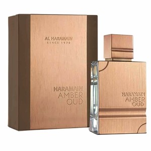 Perfume Masculino <span class=keywords><strong>Al</strong></span> <span class=keywords><strong>Haramain</strong></span> - Amber Oud EDP en Spray, 60 ml, con Fragancias Duraderas, Estilo Árabe - Product Image 1