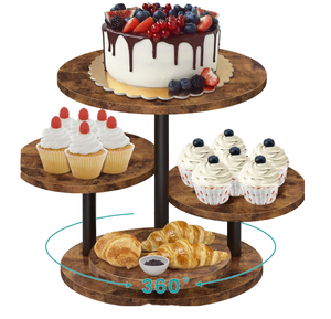 Soporte Giratorio de Tres Niveles para Pastel - Product Image 1
