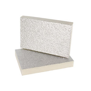 Panneaux de conduits en <span class=keywords><strong>mousse</strong></span> rigide de polyisocyanurate revêtus d'aluminium de 20 mm 25 mm d'épaisseur pour système de ventilation - Product Image 5