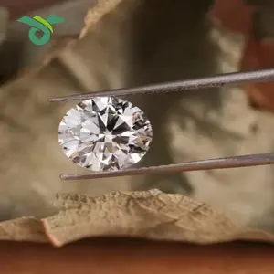 Diamants CVD en vrac certifiés GIA 0.01-1 Carat VS1 IGI Diamant synthétique rond cultivé en laboratoire