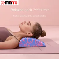 Masseur de taille EVA pour soulagement lombaire Massage de la colonne cervicale Stretching Équipement auxiliaire pour l'exercice de yoga et la relaxation musculaire