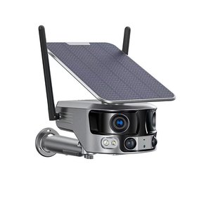 360 solare 16 canali 8mp ip per interni smart cctv wireless 4k lampadina di sicurezza della macchina fotografica wifi sistema esterno solare con sim - Product Image 1