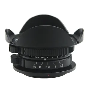 Vendita calda occhio di pesce APS-C 8mm obiettivo F3.8-16 per fotocamera digitale SLR