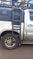 Capote de benne en acier Mangnanese pour Toyota Hilux Revo Double Cab 2016, étanche, verrouillable, sans perçage, tout-terrain 4x4