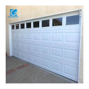 Panel sándwich de alta calidad para <span class=keywords><strong>puerta</strong></span> de garaje <span class=keywords><strong>Puerta</strong></span> de garaje seccional superior de acero galvanizado automático - Product Image 1