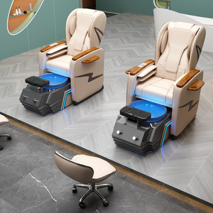 Silla de pedicura para masaje, silla personalizable para salón de manicura, cómodo y lujoso, para cuerpo completo, baño de pies y uñas, nuevo diseño de fábrica de belleza - Product Image 1