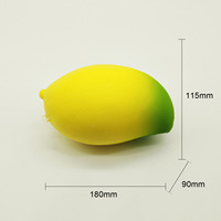 PU Mango conçoit des jouets sensoriels anti-stress à rebond lent Fidget Squeeze pour enfants et adultes unisexe