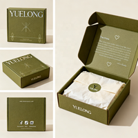 Boîte d'emballage pour hijab en carton ondulé avec logo personnalisé, boîtes d'expédition écologiques pour produits de beauté naturels, boîte à courrier en papier artisanal pour cadeaux