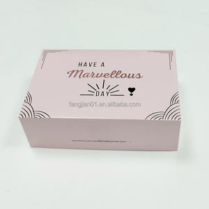 Hộp giấy kraft gấp gọn in ấn tùy chỉnh bán buôn, hộp bánh ngọt, bánh mì, bánh donut cao cấp bằng bìa cứng - Product Image 3