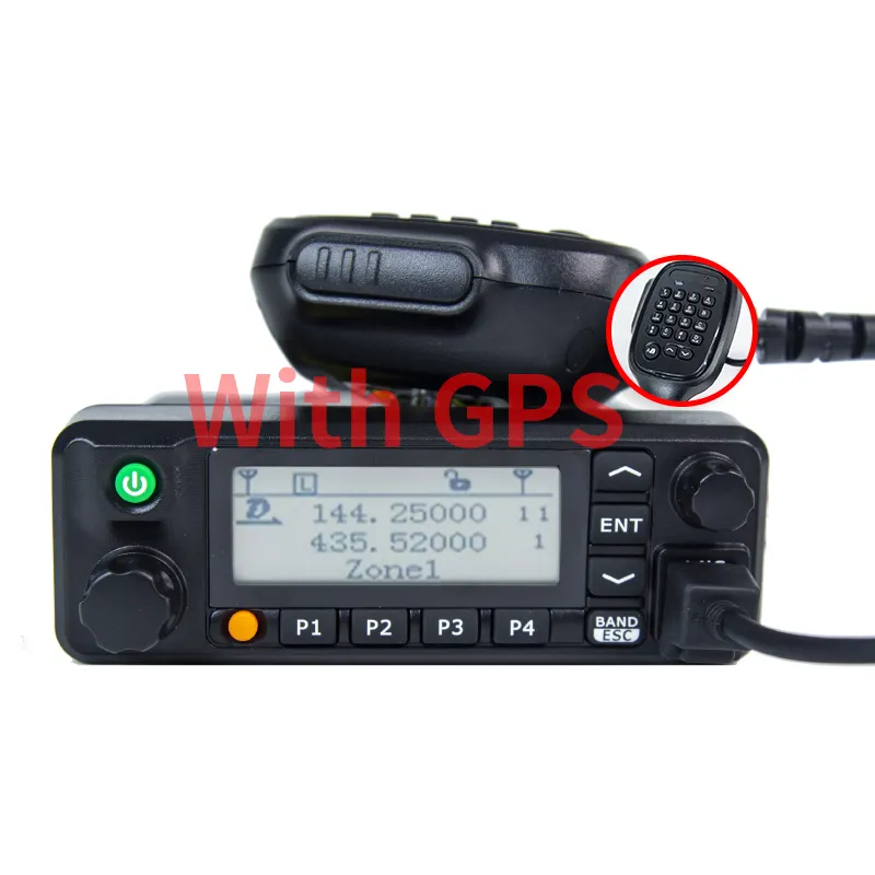 TSSD uv985r boat best vhf uhf Dual Band DMR Tier 2 50W am fm fusion speakers round receiver tmr marine radio with bluetooth gps