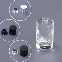Vente en gros de vaporisateurs de luxe, flacon en verre transparent pour parfum, cylindre vide de 100 ml, emballage en boîte, logo personnalisé