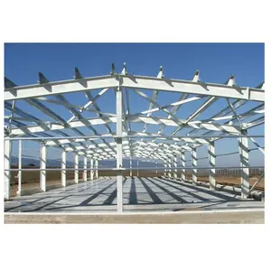 Factory Building Construction Verified Manufacturer 27.5x10.5x5 Light Construction Material Steel Structure Building Warehouse