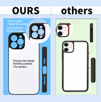 Coque TPU de téléphone portable 2D de haute qualité, différentes couleurs, pour iPhone, transfert de chaleur par Sublimation, offre spéciale