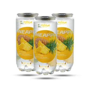 ノンアルコールナチュラルフルーツドリンク350mlパイナップルジュースパークリング炭酸飲料