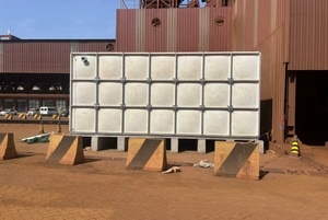 Serbatoio d'Acqua Rettangolare in FRP da <span class=keywords><strong>50</strong></span>.000L 500.000L 50m3 500m3 Leggero e Impermeabile per Antincendio e Uso Industriale - Product Image 3