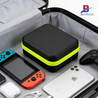 Étui rigide en EVA imperméable pour équipement de jeu, boîte de rangement de sécurité pour accessoires de manette PS5, étui pour console de jeu