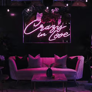 Lumières néon extérieures de haute qualité, magnifiques, enseignes néon Kaws, enseignes néon LED personnalisées pour la décoration de mariage, de bar ou de fête - Product Image 1