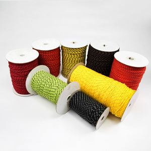 Bolsa de Papel Portátil con Asa de Cuerda Trenzada de 1 Hilo, Precio Mayorista - Product Image 1