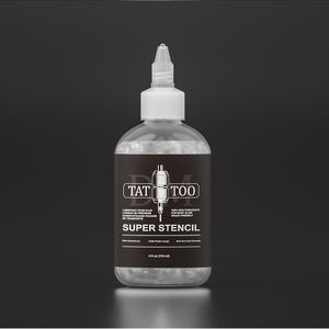 Crème de transfert de tatouage noire de haute qualité 8OZ 236ml, <span class=keywords><strong>pochoir</strong></span> de tatouage pour tatouage corporel - Product Image 6