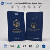 Carte NFC imprimable, carte PVC blanche vierge de 0,76 mm, carte intelligente pour imprimante de cartes d'identité, impression jet d'encre et laser, vente en gros