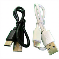 Grosir 3.0 tipe-c kabel Usb kabel pengisian Data pengisian cepat 30cm untuk lampu malam Mini Led kabel USB pendek