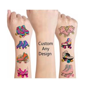 Autocollants de tatouage temporaires imperméables pour enfants, transfert à l'eau personnalisé - Product Image 2