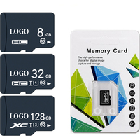 Tarjeta de Memoria SD de Alta Velocidad y Calidad, de 16GB a 512GB, Tarjeta de Memoria Flash TF de Plástico, Tamaños Disponibles de 32GB, 64GB, 128GB y 256GB