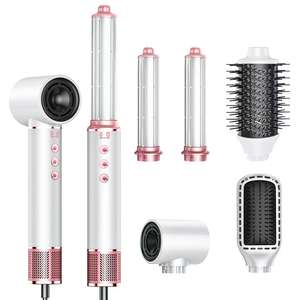 11,0000RPM 1300W 5 en 1 Hair Styler Cepillo alisador 1 Paso Peine de aire caliente Cepillo eléctrico para calentar el cabello Secador de pelo de alta velocidad - Product Image 1