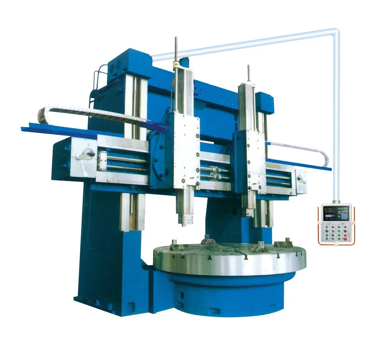 Máquina de torno de torneamento vertical vtl, máquina de torno de coluna dupla vertical feito na china com venda quente