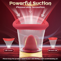 Nouveau Vibrateur Sexuel Stimulateur de Léchage et de Succion pour Femme, Masseur de Seins, Faible Bruit, Vente en Gros
